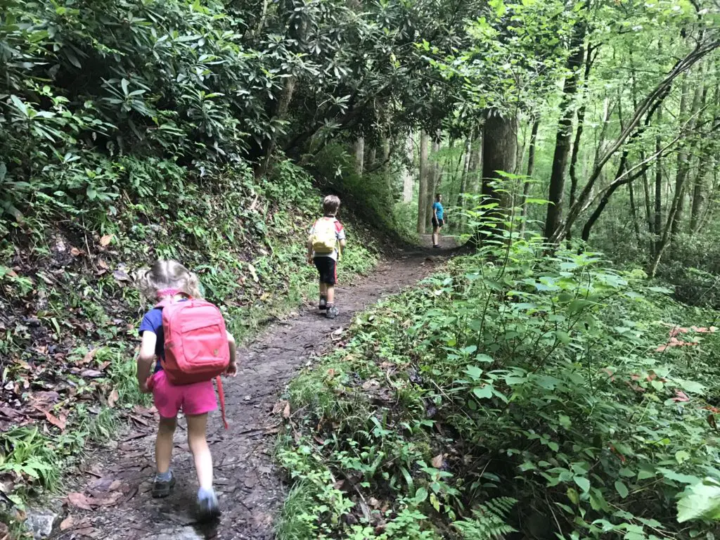 Hiking with kids made simpler with small fjall raven backpacks!