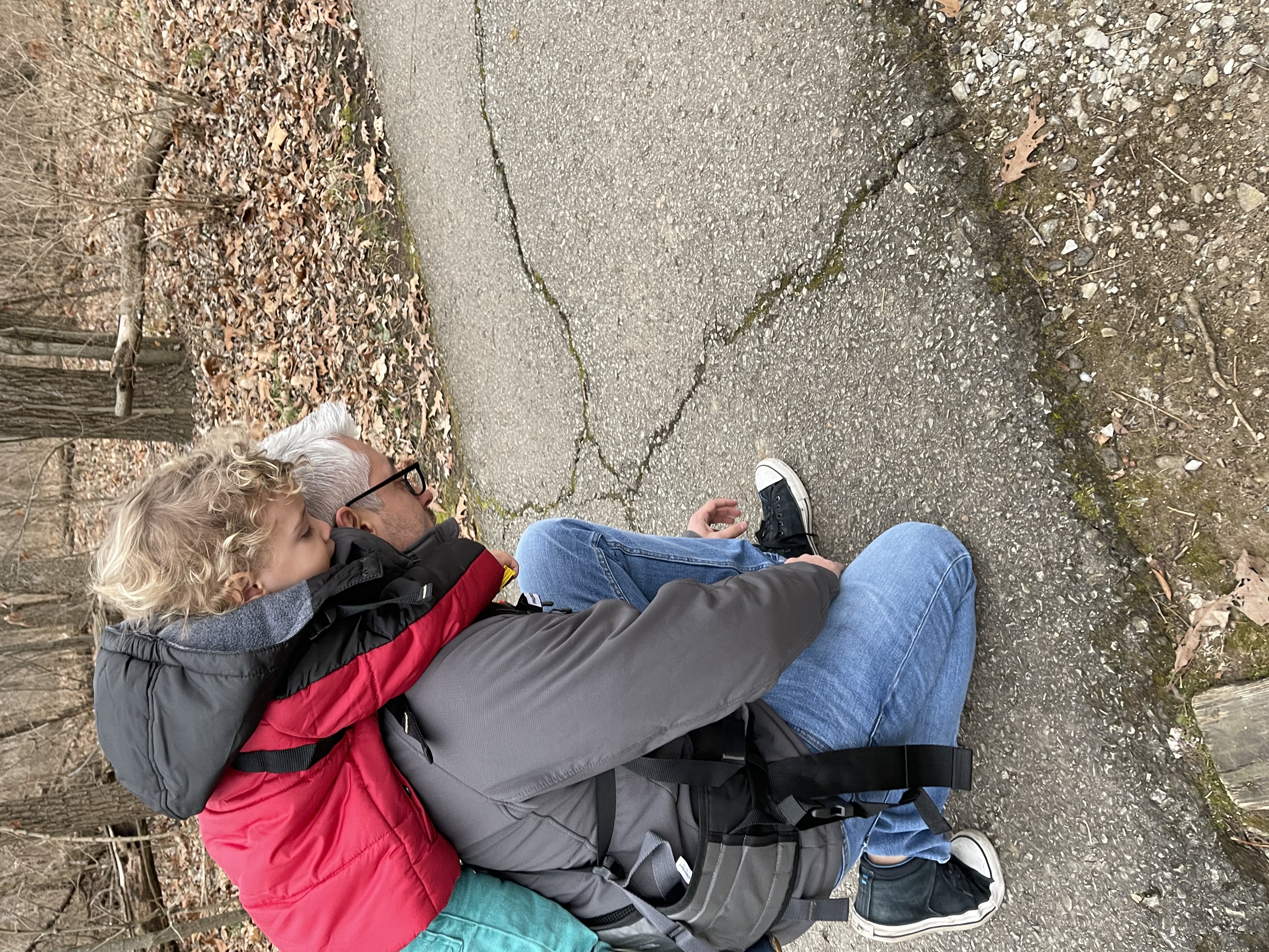 Piggyback Rider Shoe Tie Test