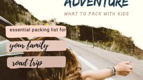 family road trip packing list