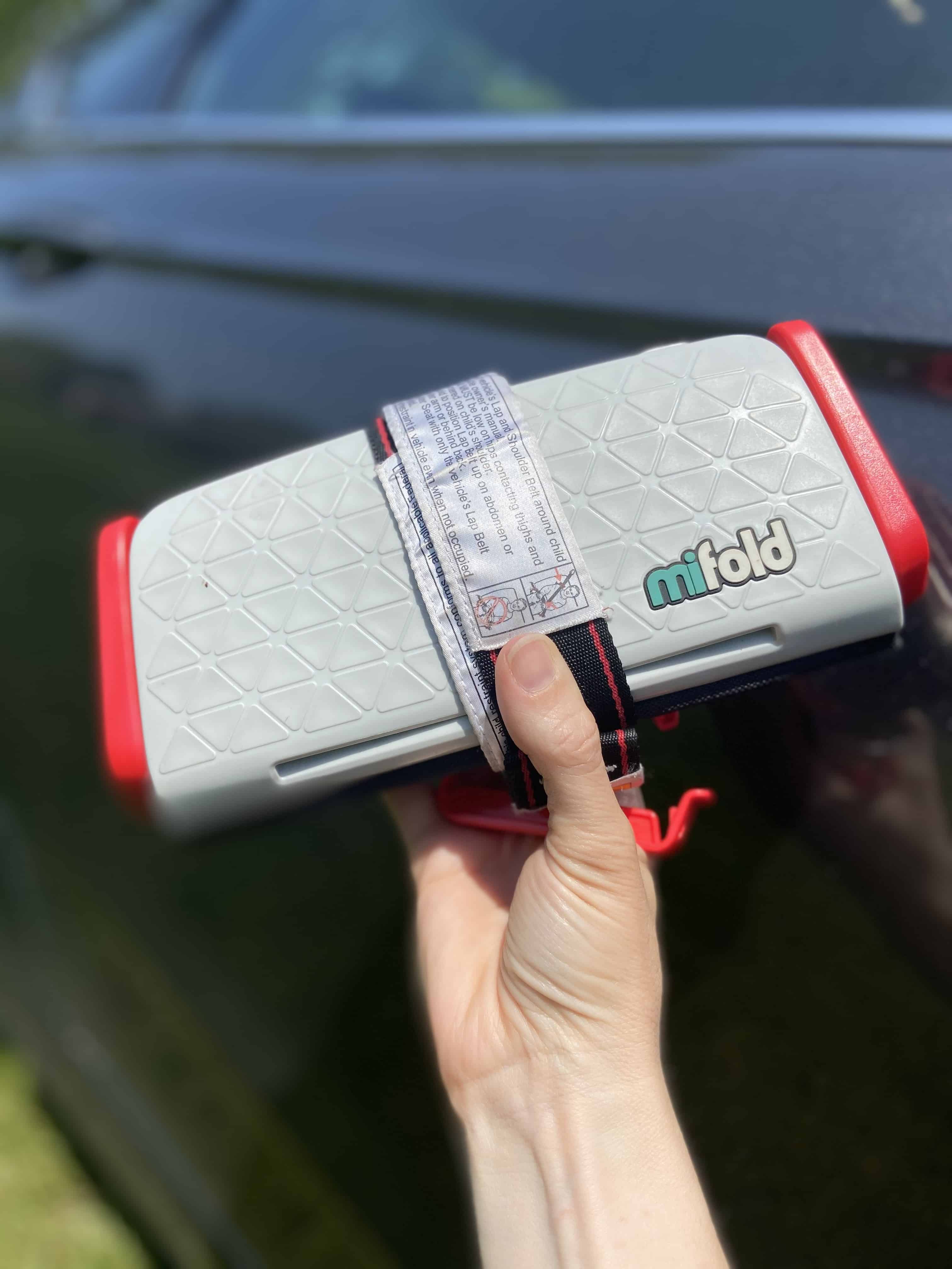 Mifold Car Booster Seat Review: Portable, Safe, Easy to Use, and