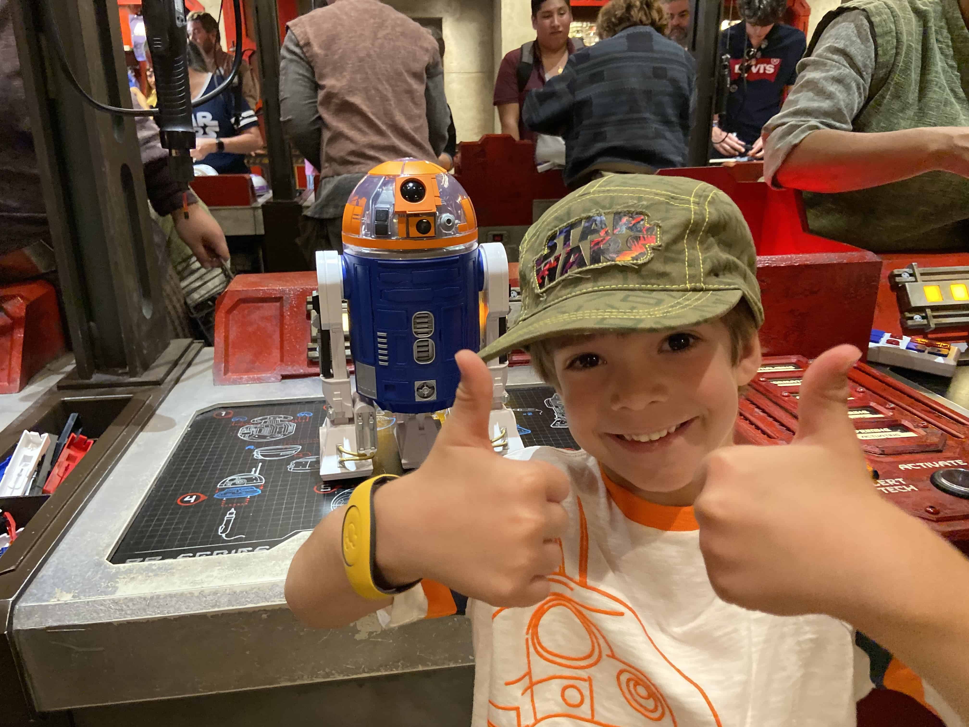 droid depot with kids