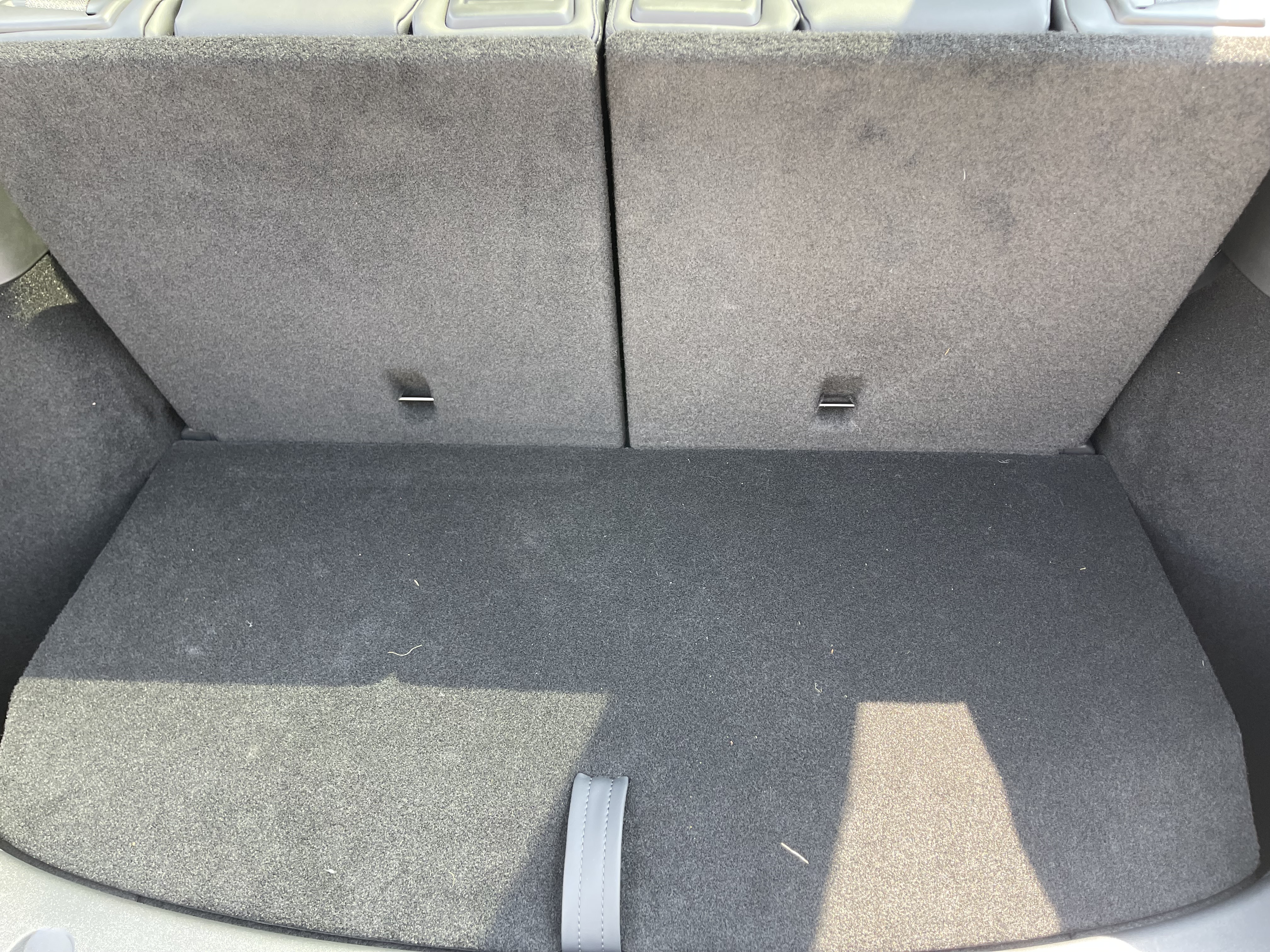 The Tesla Y 7 Seater cargo space