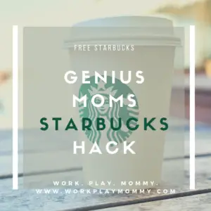 Mom Starbucks Hack