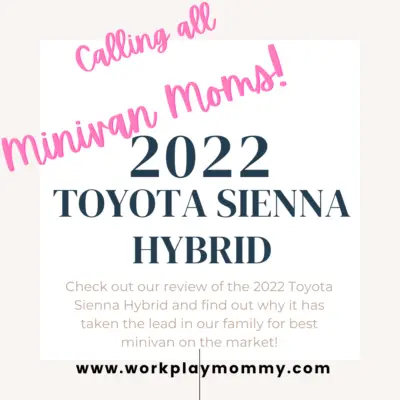 2022 Toyota Sienna Hybrid Family Review
