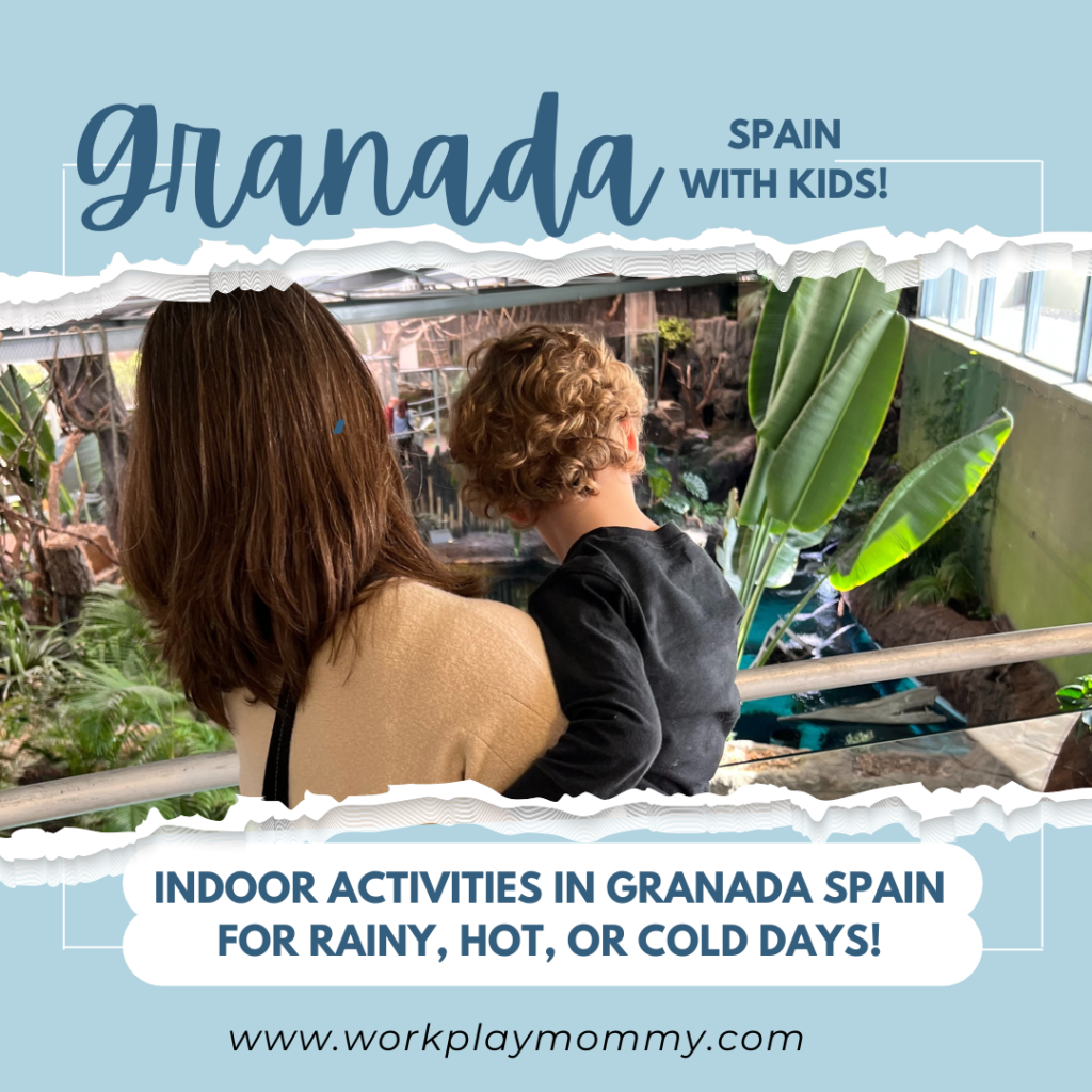 Granada Spain with kids in the rain