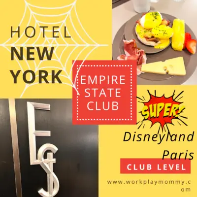 Empire State Club: Family Review of Club Level at Disneyland Paris Hotel New York