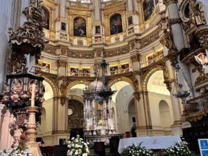 Inside the Cathedral of Granada