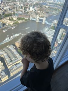 The View from the Shard with Kids