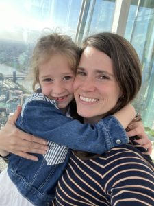 Having fun with kids in London at The View from the Shard