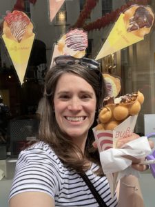 Bubblewrap Ice Cream in London's China Town