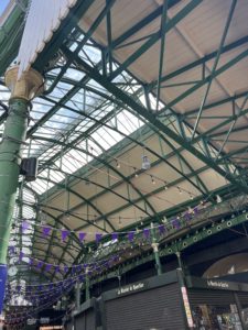 Borough Market is one London site used for filming Harry Potter