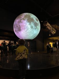 Space exhibits at London's Science Museum