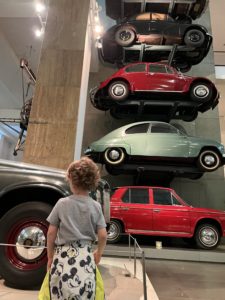 Cars at London's Science Museum