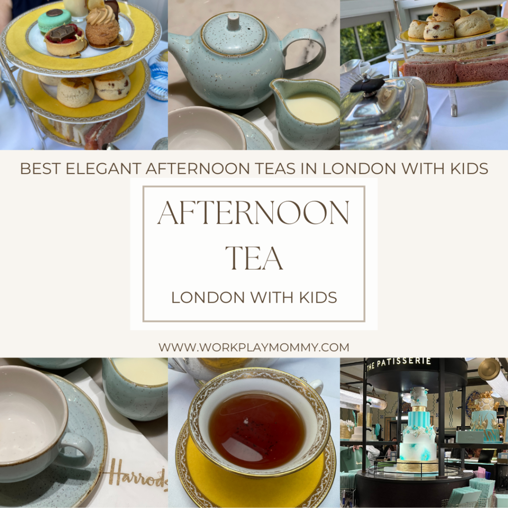 Best Luxury London teas with kids