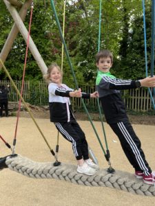 Adventure play at Holland Park Adventure Playground