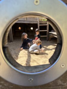 Sand Play at Princess Diana Memorial Playground