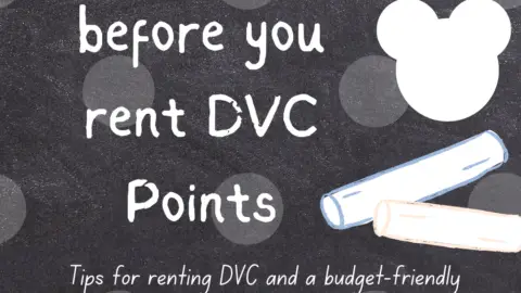 DVC rental tips