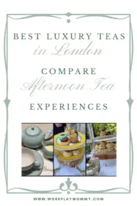 Luxury London Afternoon Teas pin