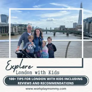 London with kids insta