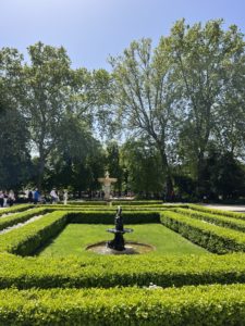 Madrid Spain's parque del buen retiro