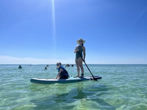 Paddle Boarding at Panama City Beach