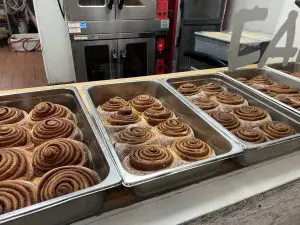 Giant cinnamon rolls