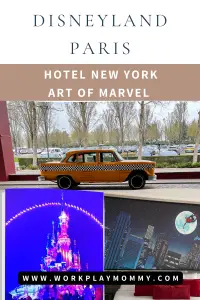 Disneyland Paris Hotel New York Art of Marvel