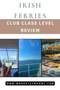 Irish Ferries Club Class Review