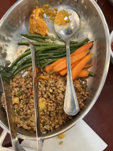 Vegetables and sides at Chef Mickey's