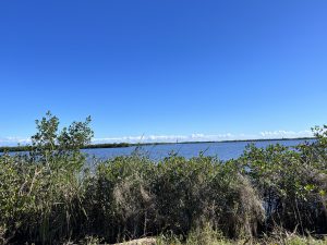 Views of launchpad 39 from Kennedy Space Center