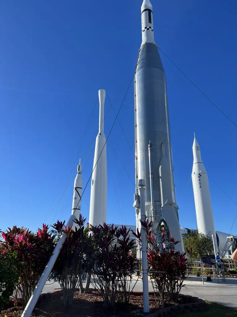 Rocket garden at Kennedy Space Center