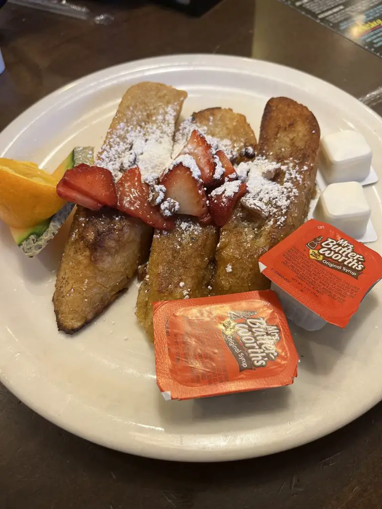 French toast from Andy's Flour Power