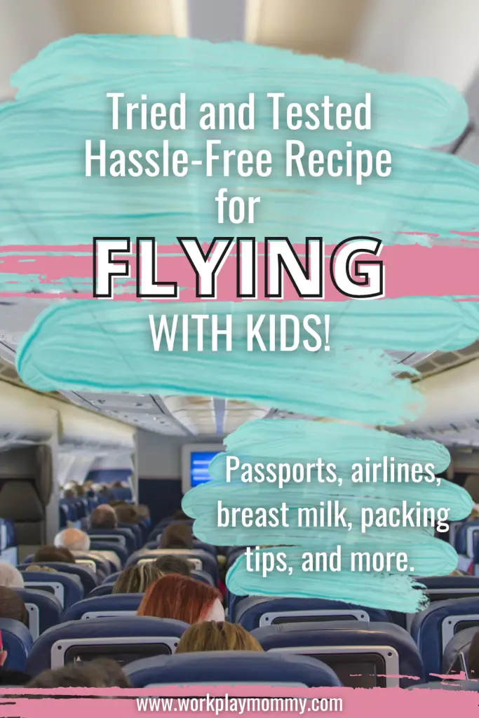 Hassle-free flight with kids