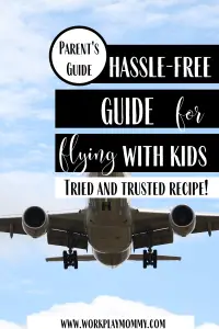 flying with kids guide