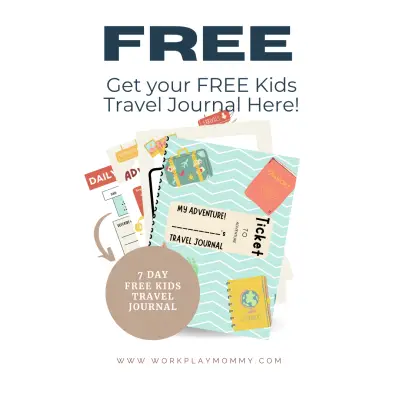 Free Kids Travel Journal: Free Digital or Printable Download
