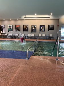 Indoor pool at fair oaks farms