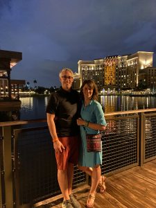 Views of Toledo and Coronado Springs from the lake.