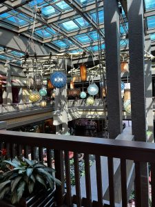 Polynesian lobby views from Ohana