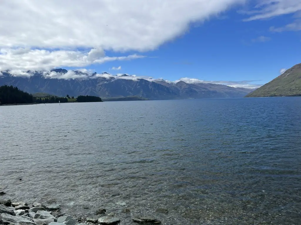 Lake Wakatipu views in Queenstown