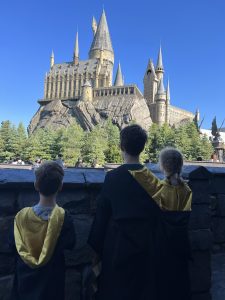 Hogwarts castle at Universal Studios Osaka