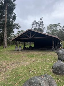 Pavilion at campground