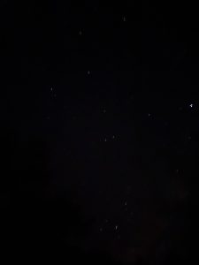 Stars in night sky