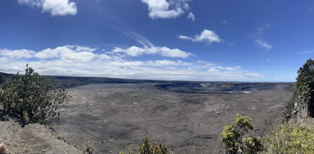 Volcanic caldera